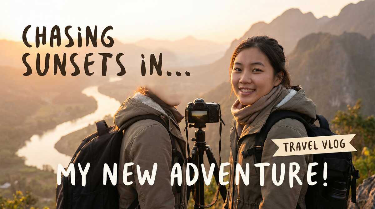 女神视频旅行vlog视频